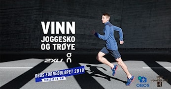 Vinnere av On joggesko og t-skjorter fra 2XU